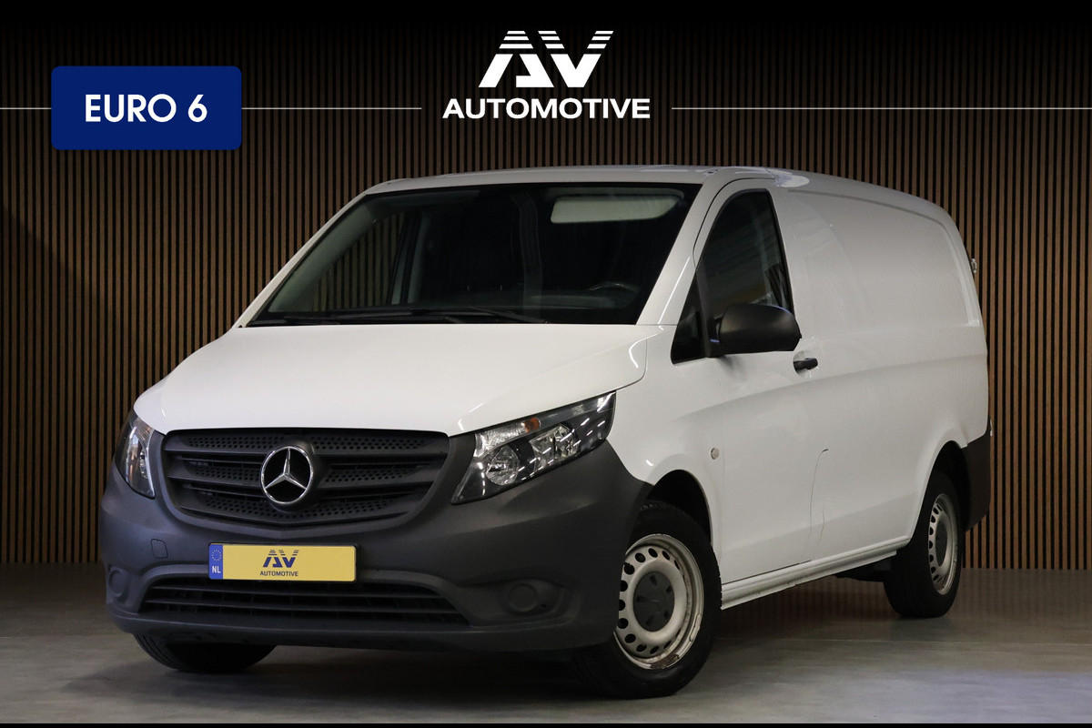 Mercedes-Benz Vito 111 CDI Extra Lang | Euro 6 | 3-Zitter | Airco | Trekhaak | Schuifdeur | NAP Logisch | Nieuwe APK | NL Auto | L2H1 | L2 Mercedes-Benz Vito 111 CDI Extra Lang | Euro 6 | 3-Zitter | Airco | Trekhaak | Schuifdeur | NAP Logisch | Nieuwe APK | NL Auto | L2H1 | L2