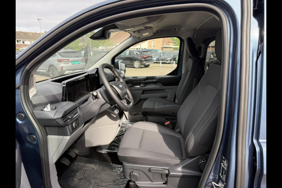 Ford Transit Custom 300 2.0 TDCI L2H1 Limited DC | SCI | 136pk | Dubbele Cabine | Chrome Blue | Trekhaak | Dubbele Schuifdeur | Bijrijdersstoel | Sidesteps | Bumperpakket | Zwarte velgen  | Stoelverwarming | Camera