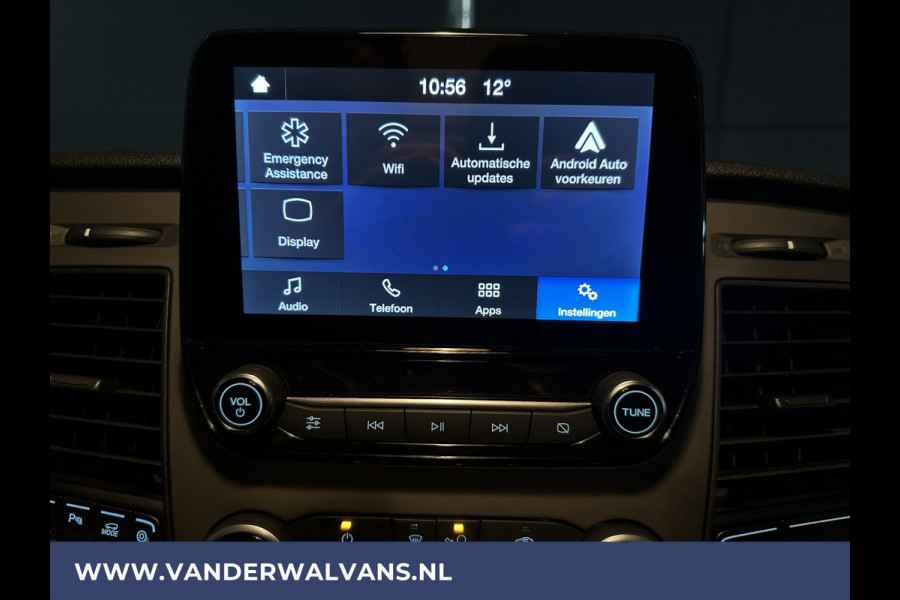 Ford Transit Custom 2.0 TDCI 131pk L2H1 Euro6 Airco | Android Auto | Cruisecontrol | Parkeersensoren Verwarmde voorruit, Stoelverwarming, 2800kg trekvermogen, Bijrijdersbank