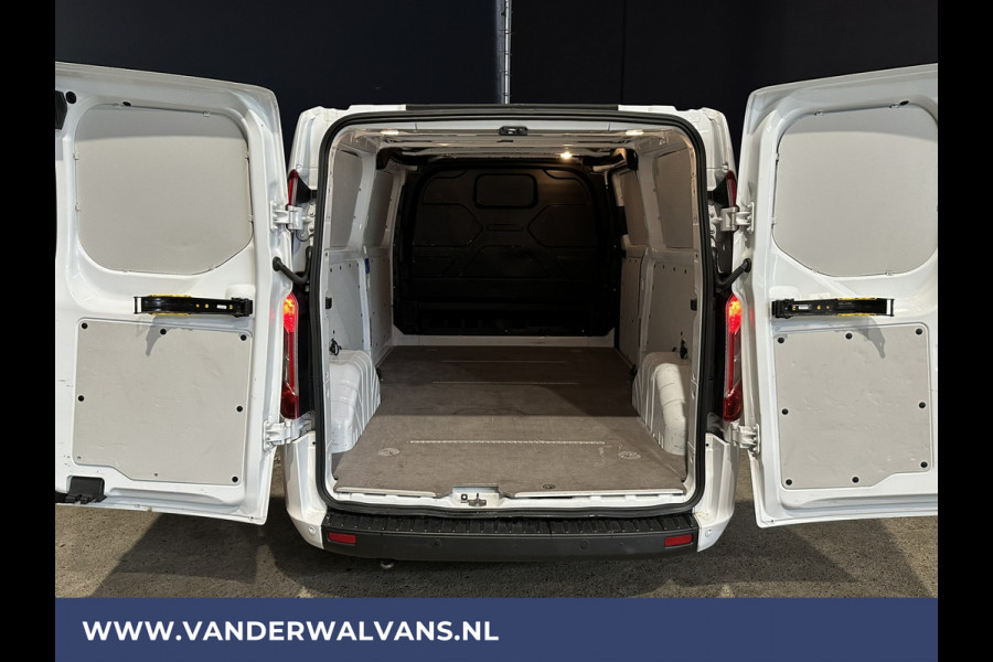Ford Transit Custom 2.0 TDCI 131pk L2H1 Euro6 Airco | Android Auto | Cruisecontrol | Parkeersensoren Verwarmde voorruit, Stoelverwarming, 2800kg trekvermogen, Bijrijdersbank