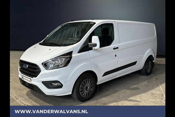 Ford Transit Custom 2.0 TDCI 131pk L2H1 Euro6 Airco | Android Auto | Cruisecontrol | Parkeersensoren Verwarmde voorruit, Stoelverwarming, 2800kg trekvermogen, Bijrijdersbank