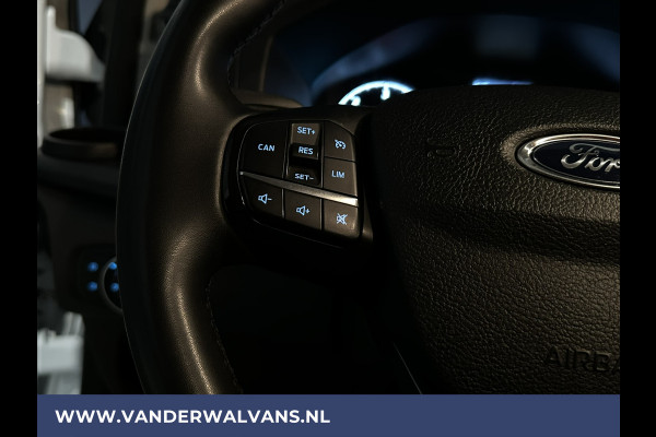 Ford Transit Custom 2.0 TDCI 131pk L2H1 Euro6 Airco | Android Auto | Cruisecontrol | Parkeersensoren Verwarmde voorruit, Stoelverwarming, 2800kg trekvermogen, Bijrijdersbank