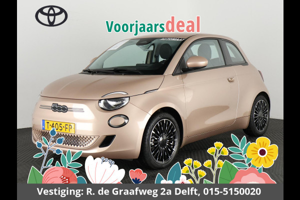 Fiat 500 e Icon 42 kWh | Navigatie | Camera | Smart Entry |