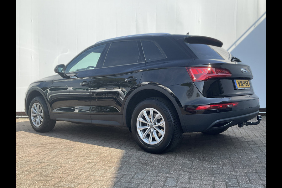 Audi Q5 2.0TDI 191pk Aut Grijs-Kenteken Trekhaak Automaat Nav/Cruise Stoelverw!