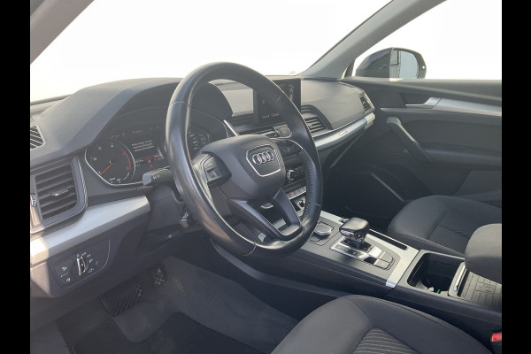 Audi Q5 2.0TDI 191pk Aut Grijs-Kenteken Trekhaak Automaat Nav/Cruise Stoelverw!