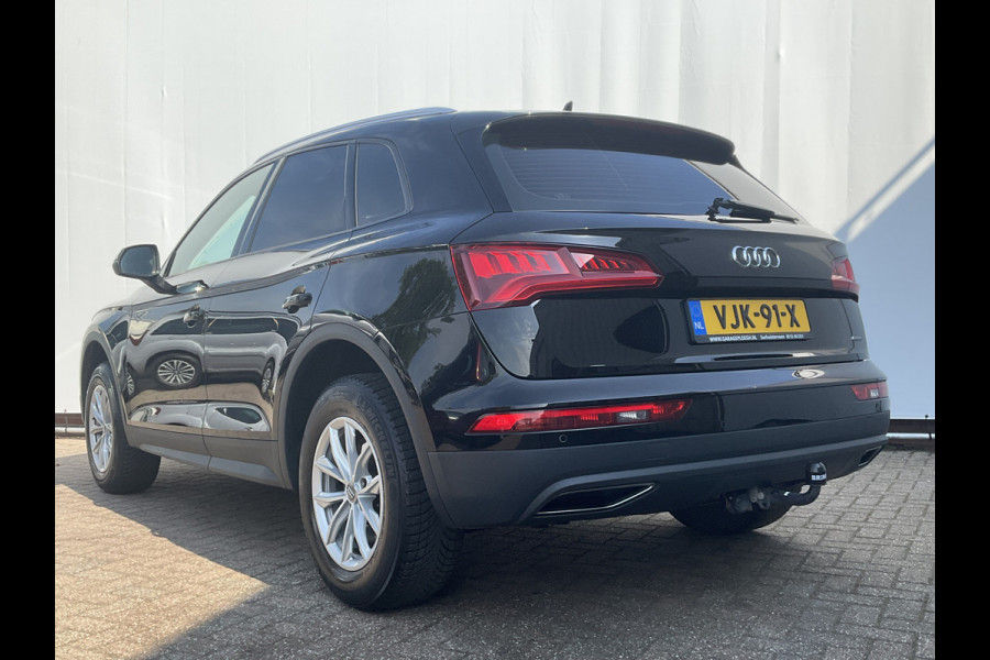 Audi Q5 2.0TDI 191pk Aut Grijs-Kenteken Trekhaak Automaat Nav/Cruise Stoelverw!