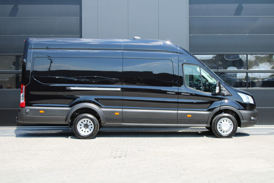 Ford Transit 350 2.0 TDCI L4H3 Trend 165pk - 3500kg trekgewicht - Dubbellucht - 360 Camera - ACC - Trekhaak - Navigatie - Carplay - Rijklaar
