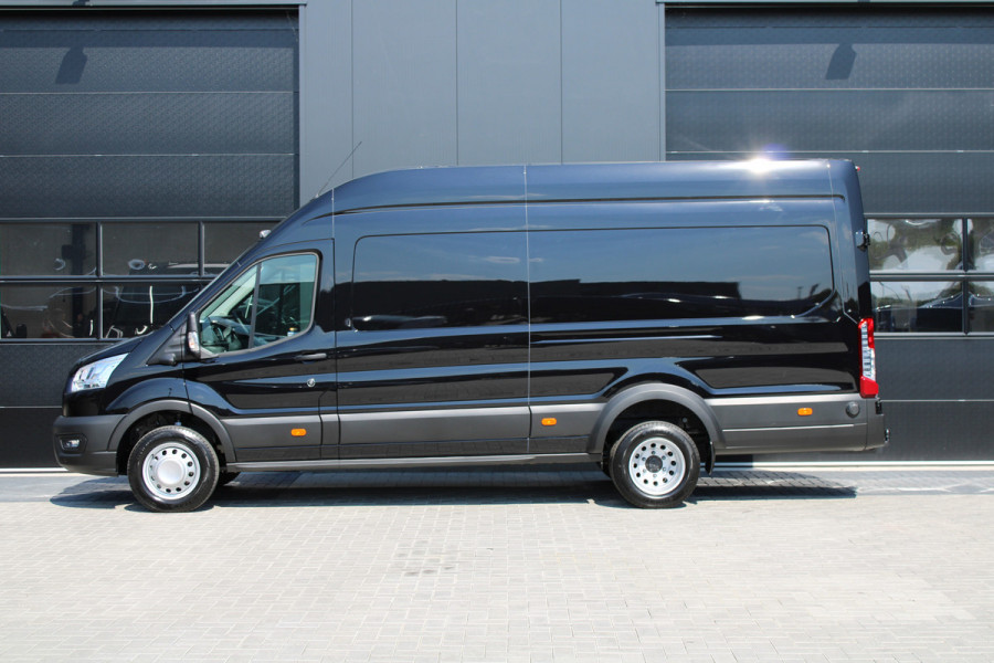 Ford Transit 350 2.0 TDCI L4H3 Trend 165pk - 3500kg trekgewicht - Dubbellucht - 360 Camera - ACC - Trekhaak - Navigatie - Carplay - Rijklaar