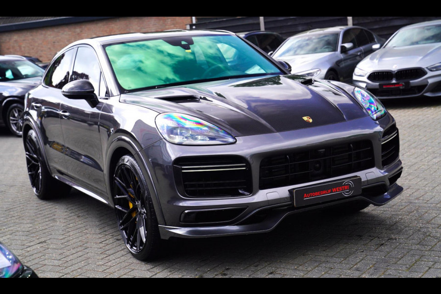 Porsche Cayenne Coupé 4.0 Turbo S E-Hybrid | TECHART | BRIXTON 23'' | Keramisch | TurboGT | 685PK | Burmester | Dealer onderhouden