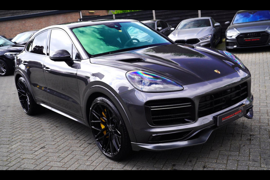 Porsche Cayenne Coupé 4.0 Turbo S E-Hybrid | TECHART | BRIXTON 23'' | Keramisch | TurboGT | 685PK | Burmester | Dealer onderhouden