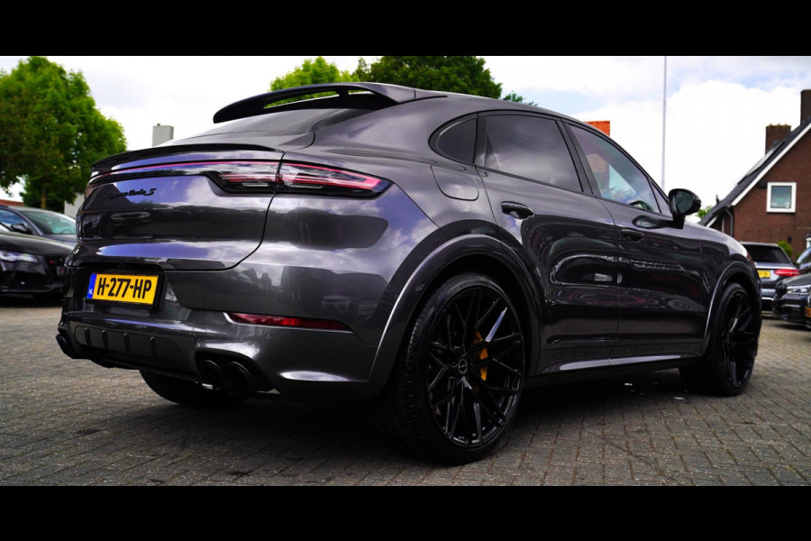 Porsche Cayenne Coupé 4.0 Turbo S E-Hybrid | TECHART | BRIXTON 23'' | Keramisch | TurboGT | 685PK | Burmester | Dealer onderhouden