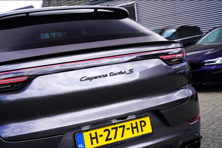 Porsche Cayenne Coupé 4.0 Turbo S E-Hybrid | TECHART | BRIXTON 23'' | Keramisch | TurboGT | 685PK | Burmester | Dealer onderhouden