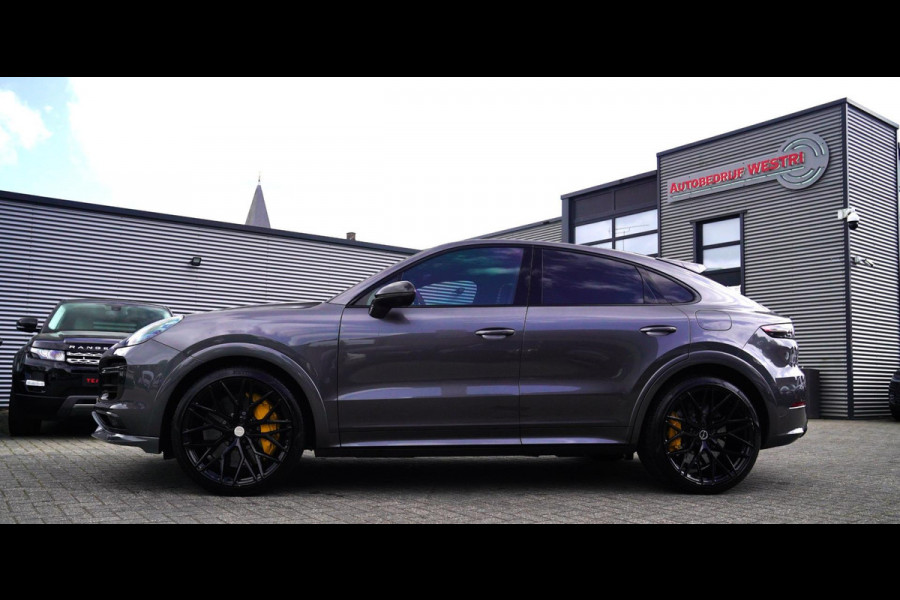 Porsche Cayenne Coupé 4.0 Turbo S E-Hybrid | TECHART | BRIXTON 23'' | Keramisch | TurboGT | 685PK | Burmester | Dealer onderhouden
