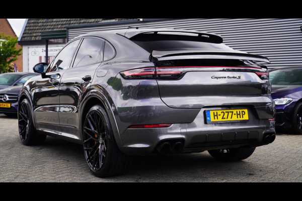 Porsche Cayenne Coupé 4.0 Turbo S E-Hybrid | TECHART | BRIXTON 23'' | Keramisch | TurboGT | 685PK | Burmester | Dealer onderhouden