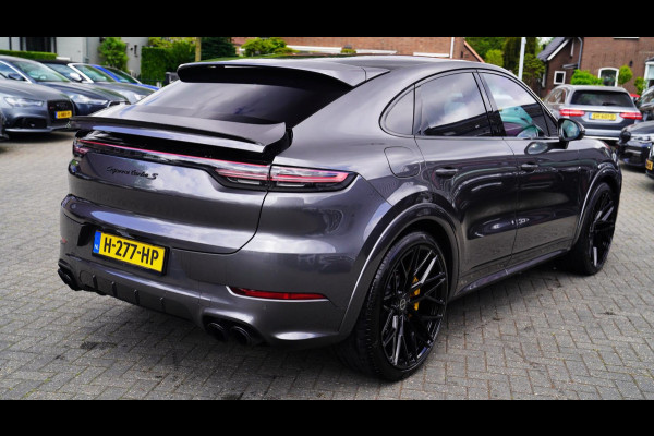 Porsche Cayenne Coupé 4.0 Turbo S E-Hybrid | TECHART | BRIXTON 23'' | Keramisch | TurboGT | 685PK | Burmester | Dealer onderhouden