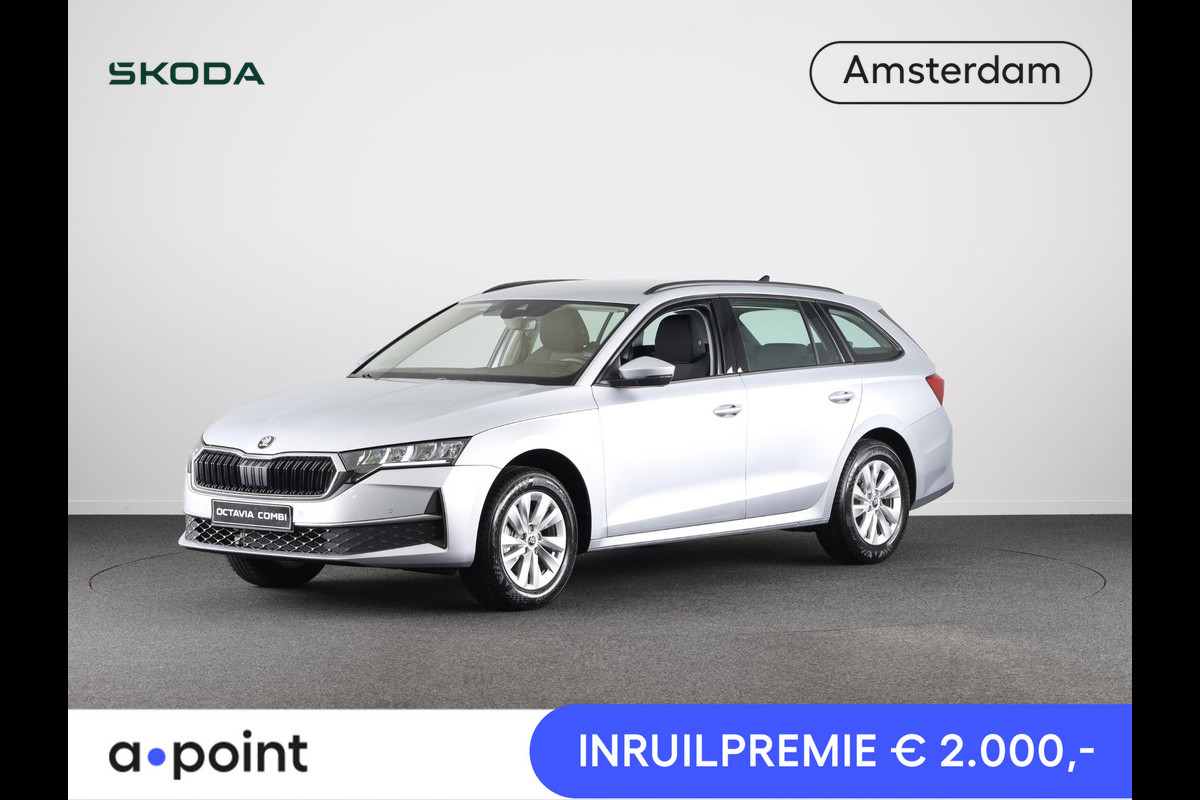 Škoda Octavia Combi Edition 1.5 TSI 115 pk 6 versn. Hand | Trekhaak wegklapbaar Škoda Octavia Combi Edition 1.5 TSI 115 pk 6 versn. Hand | Trekhaak wegklapbaar