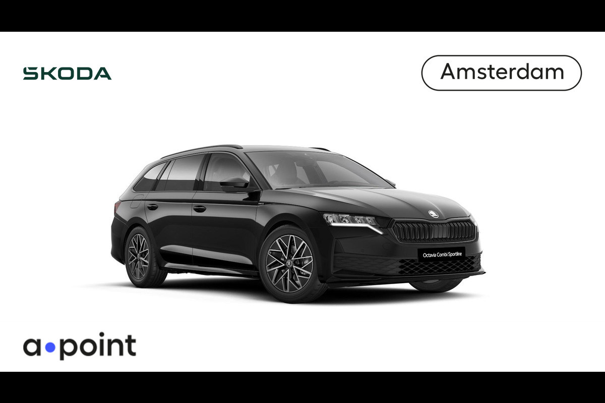 Škoda Octavia Combi FL Sportline Business m-HEV 1.5 TSI 150 pk 7 versn. DSG | Winter pakket | Navigatie pakket Škoda Octavia Combi FL Sportline Business m-HEV 1.5 TSI 150 pk 7 versn. DSG | Winter pakket | Navigatie pakket
