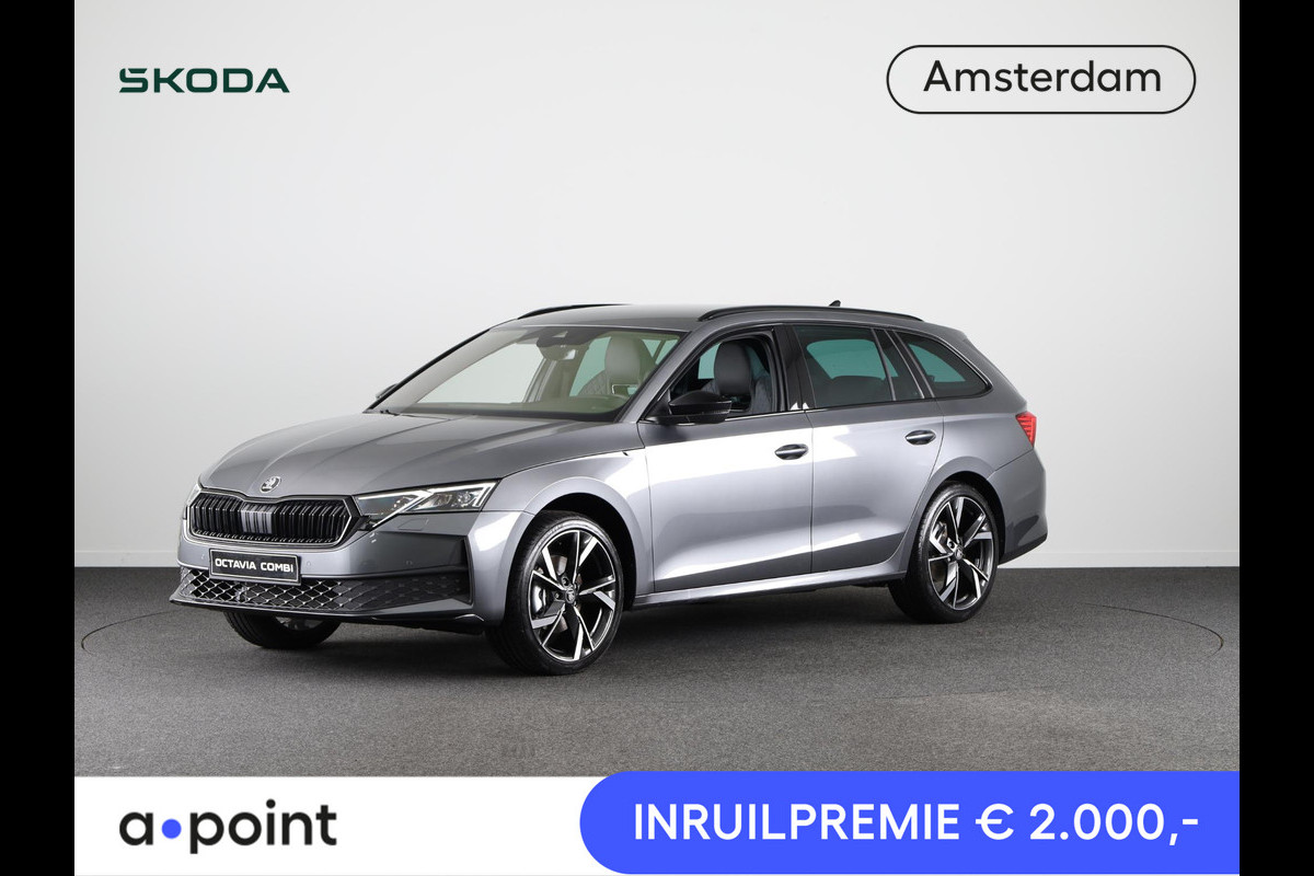 Škoda Octavia Combi Sportline Business 1.5 TSI MHEV 150pk | 19 inch | Light & View | Blind Spot | Infotainment Plus Škoda Octavia Combi Sportline Business 1.5 TSI MHEV 150pk | 19 inch | Light & View | Blind Spot | Infotainment Plus