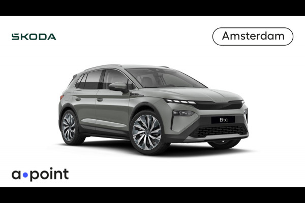 Škoda Elroq 85 Business Edition 286 pk | Business Upgrade Pakket ADVANCED | Leder zwart | 21 inch lichtmetalen velgen