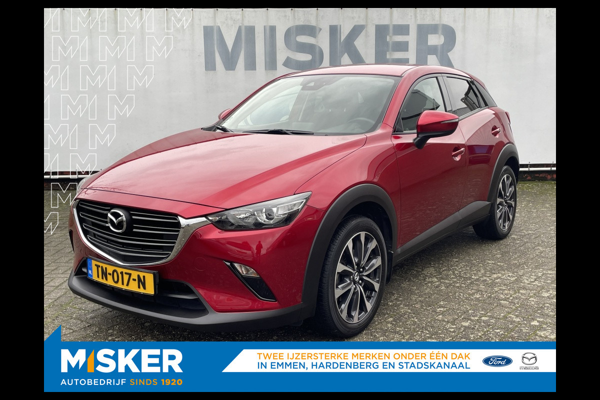 Mazda CX-3 2.0 120pk Sport Selected ACHTERUITRIJCAMERA! Mazda CX-3 2.0 120pk Sport Selected ACHTERUITRIJCAMERA!