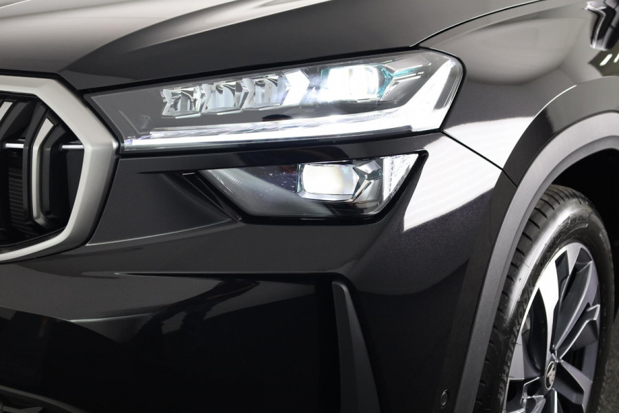 Škoda Kodiaq 1.5 TSI m-HEV Business Edition 7p. | 7 Persoons | Panoramadak | Leder zwart | Trekhaak wegklapbaar | Light & view pakket | Winter pakket | Head-up | Verwarmbare voorruit | Comfort pakket plus | 19 inch lichtmetalen velgen