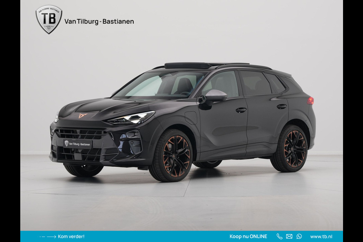 CUPRA Terramar 1.5 TSI 272pk e-Hybrid VZ Performance 360 Camera Panoramadak 20'' velgen Leer Sennheiser Audio 242 CUPRA Terramar 1.5 TSI 272pk e-Hybrid VZ Performance 360 Camera Panoramadak 20'' velgen Leer Sennheiser Audio 242
