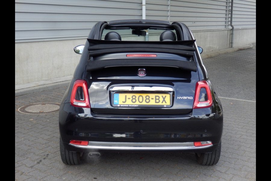 Fiat 500C 70pk Hybrid | Star | Cabrio | Lederen bekleding | Clima