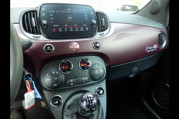 Fiat 500C 70pk Hybrid | Star | Cabrio | Lederen bekleding | Clima