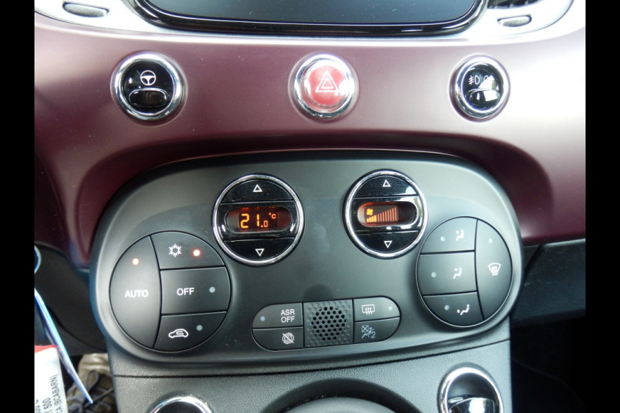 Fiat 500C 70pk Hybrid | Star | Cabrio | Lederen bekleding | Clima