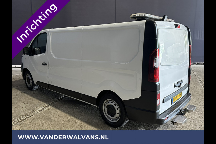 Opel Vivaro 1.6 CDTI 126pk L2H1 Inrichting Euro6 Airco | Omvormer | Camera | LED | Trekhaak | Cruisecontrol Parkeersensoren, Achterklep, Bijrijdersbank
