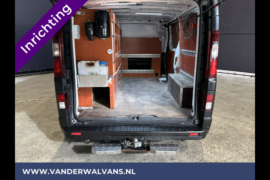 Opel Vivaro 1.6 CDTI 126pk L2H1 Inrichting Euro6 Airco | Omvormer | Camera | LED | Trekhaak | Cruisecontrol Parkeersensoren, Achterklep, Bijrijdersbank