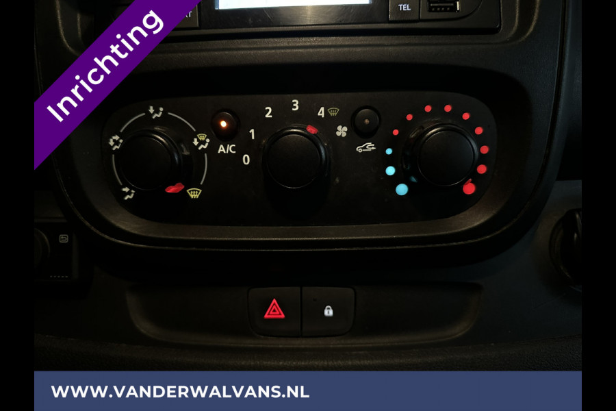 Opel Vivaro 1.6 CDTI 126pk L2H1 Inrichting Euro6 Airco | Omvormer | Camera | LED | Trekhaak | Cruisecontrol Parkeersensoren, Achterklep, Bijrijdersbank