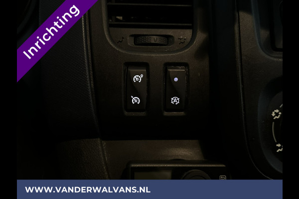 Opel Vivaro 1.6 CDTI 126pk L2H1 Inrichting Euro6 Airco | Omvormer | Camera | LED | Trekhaak | Cruisecontrol Parkeersensoren, Achterklep, Bijrijdersbank