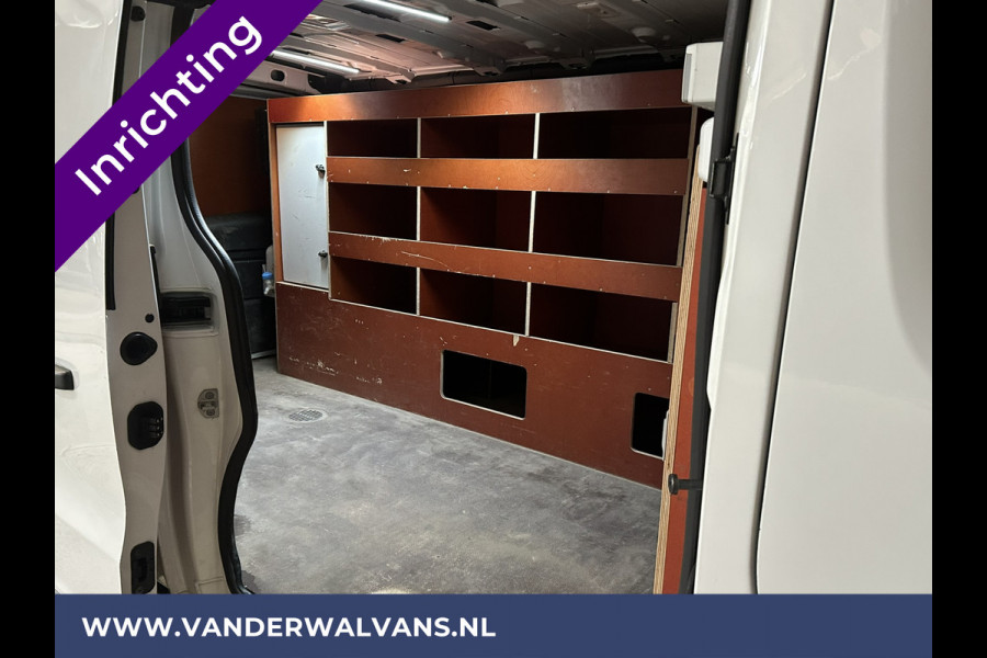 Opel Vivaro 1.6 CDTI 126pk L2H1 Inrichting Euro6 Airco | Omvormer | Camera | LED | Trekhaak | Cruisecontrol Parkeersensoren, Achterklep, Bijrijdersbank