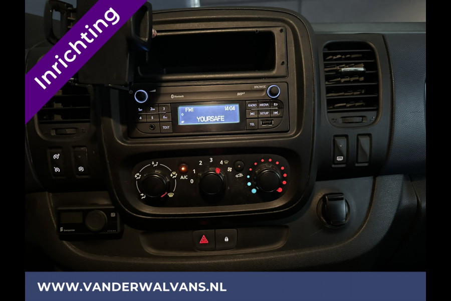 Opel Vivaro 1.6 CDTI 126pk L2H1 Inrichting Euro6 Airco | Omvormer | Camera | LED | Trekhaak | Cruisecontrol Parkeersensoren, Achterklep, Bijrijdersbank