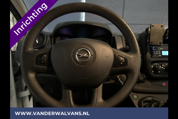 Opel Vivaro 1.6 CDTI 126pk L2H1 Inrichting Euro6 Airco | Omvormer | Camera | LED | Trekhaak | Cruisecontrol Parkeersensoren, Achterklep, Bijrijdersbank
