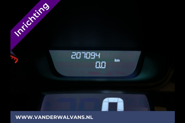 Opel Vivaro 1.6 CDTI 126pk L2H1 Inrichting Euro6 Airco | Omvormer | Camera | LED | Trekhaak | Cruisecontrol Parkeersensoren, Achterklep, Bijrijdersbank