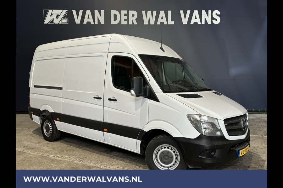 Mercedes-Benz Sprinter 316 CDI 164pk L2H2 Euro6 Airco | Omvormer | Camera | 2800kg Trekhaak Cruisecontrol, Chauffeursstoel