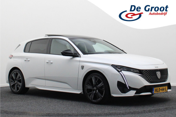 Peugeot 308 1.6 Plug-in Hybrid 225 GT AGR-Stoel, Leer, Panoramadak, 360° Camera, ACC, Focal Audio, Afn. Trekhaak