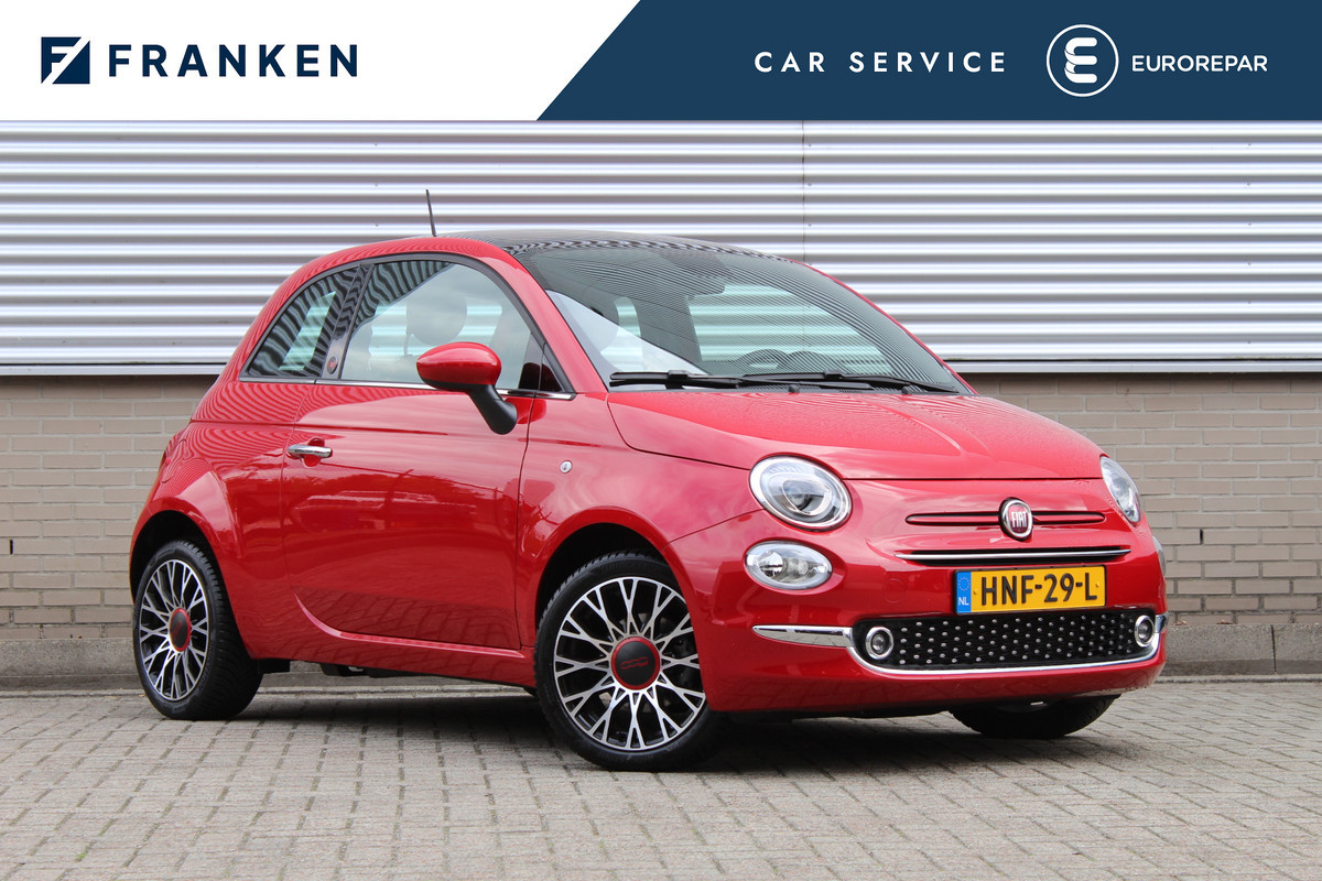 Fiat 500 1.0 Hybrid RED | Panoramadak | Special Edition | Navigatie | Cruise Control Fiat 500 1.0 Hybrid RED | Panoramadak | Special Edition | Navigatie | Cruise Control