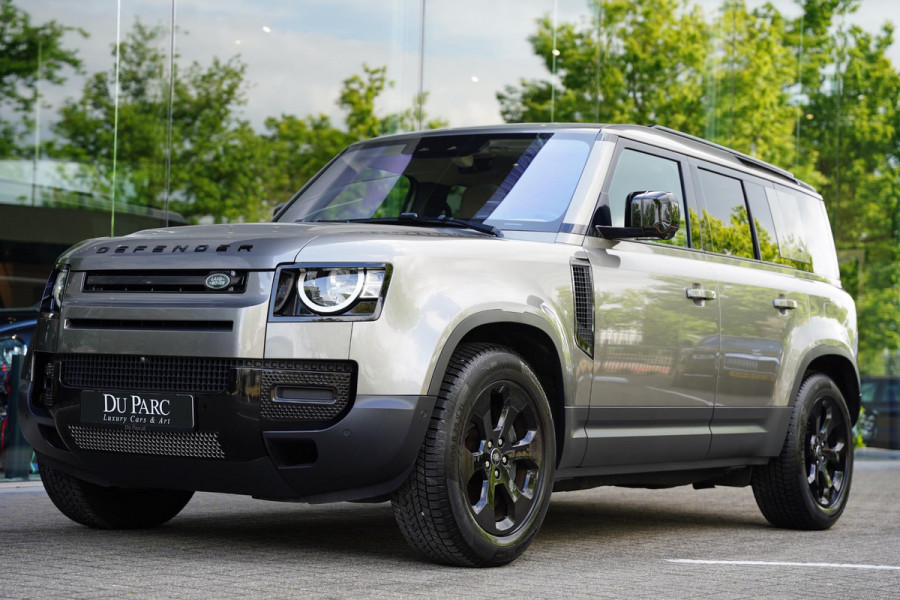 Land Rover Defender P 400 E Hybride BTW Leder Ivory Panorama Dak