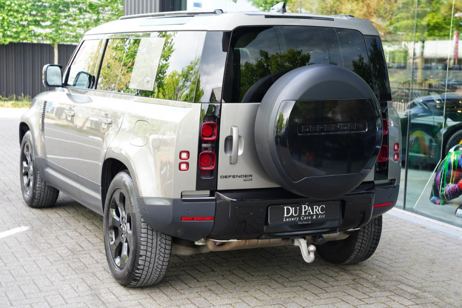 Land Rover Defender P 400 E Hybride BTW Leder Ivory Panorama Dak