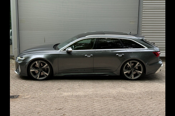 Audi A6 Avant RS6 TFSI quattro l Pano l Carbon l Luchtvering l Exclusive Leder l B&O l Camera l Matrix l 22" velgen l