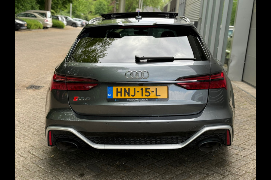 Audi A6 Avant RS6 TFSI quattro l Pano l Carbon l Luchtvering l Exclusive Leder l B&O l Camera l Matrix l 22" velgen l