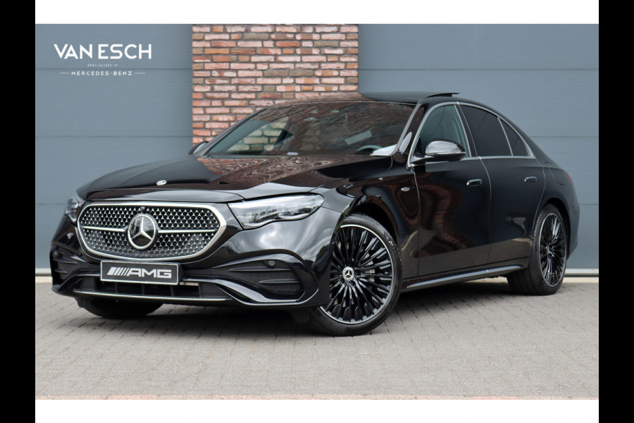 Mercedes-Benz E-Klasse 300 e AMG Line Premium Aut9 | Hyperscreen | Distronic+ | Burmester | Panoramadak | Memory | Digital Light | Surround Camera | Keyless Go |