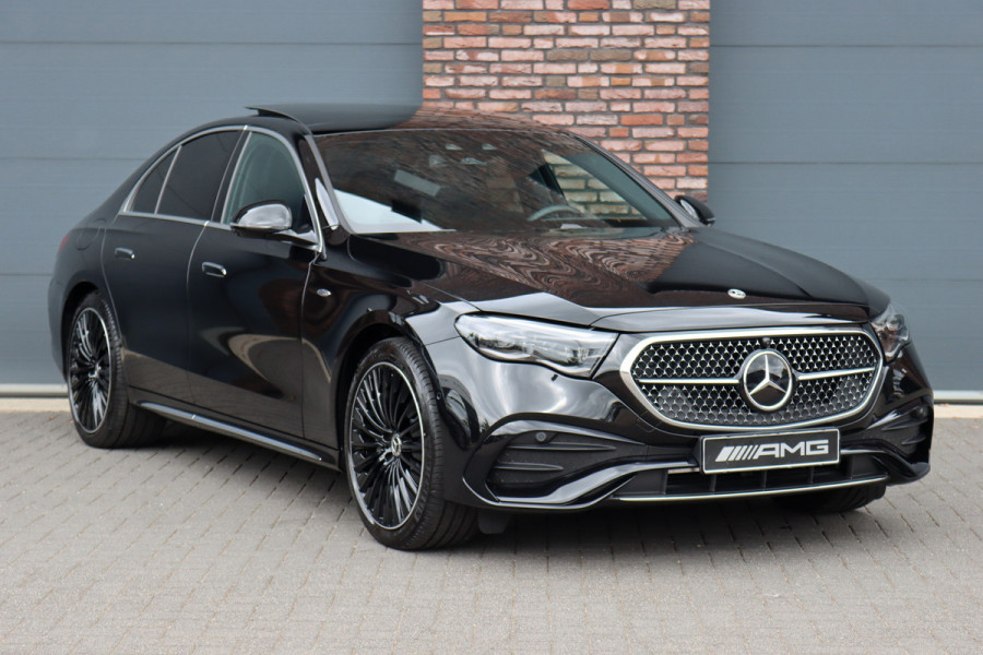 Mercedes-Benz E-Klasse 300 e AMG Line Premium Aut9 | Hyperscreen | Distronic+ | Burmester | Panoramadak | Memory | Digital Light | Surround Camera | Keyless Go |