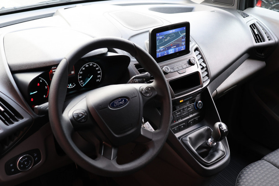 Ford Transit Connect 1.5 EcoBlue L2 120 PK | Raptor Edition | L+R Schuifdeur | Navigatie | CarPlay | Camera | Stoelverwarming | Climate control | Trekhaak afneembaar | PDC V+A | DAB | Nieuwe APK | Dealer onderhouden