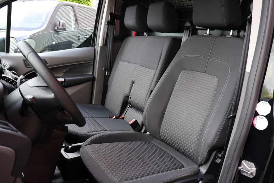 Ford Transit Connect 1.5 EcoBlue L2 120 PK | Raptor Edition | L+R Schuifdeur | Navigatie | CarPlay | Camera | Stoelverwarming | Climate control | Trekhaak afneembaar | PDC V+A | DAB | Nieuwe APK | Dealer onderhouden