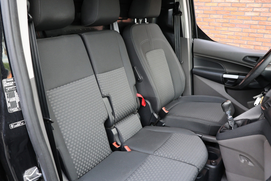 Ford Transit Connect 1.5 EcoBlue L2 120 PK | Raptor Edition | L+R Schuifdeur | Navigatie | CarPlay | Camera | Stoelverwarming | Climate control | Trekhaak afneembaar | PDC V+A | DAB | Nieuwe APK | Dealer onderhouden
