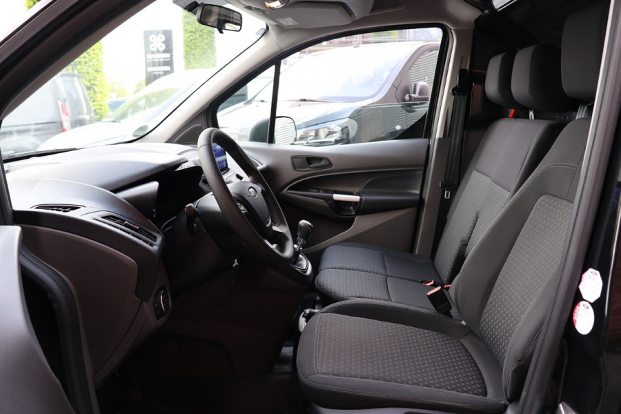 Ford Transit Connect 1.5 EcoBlue L2 120 PK | Raptor Edition | L+R Schuifdeur | Navigatie | CarPlay | Camera | Stoelverwarming | Climate control | Trekhaak afneembaar | PDC V+A | DAB | Nieuwe APK | Dealer onderhouden